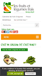 Mobile Screenshot of lesfruitsetlegumesfrais.com